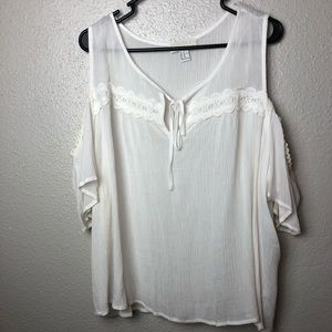 Forever 21, Sheer off the shoulder top